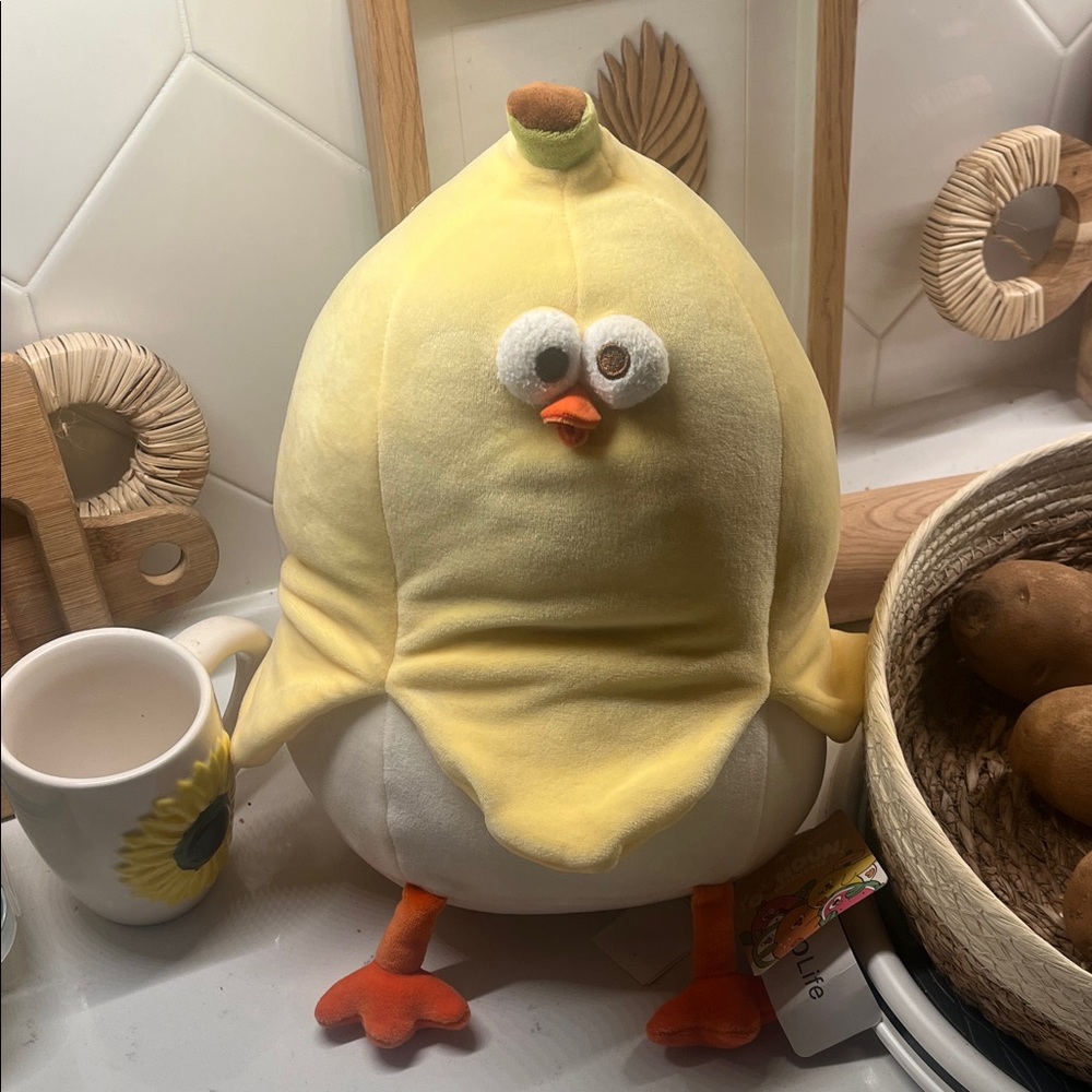 Dun Dun Minisolife Yellow Chick Plush Toy